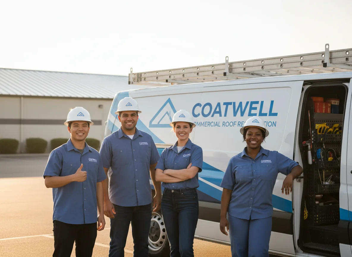 Commercial roof coating company in Bridgeport, AL